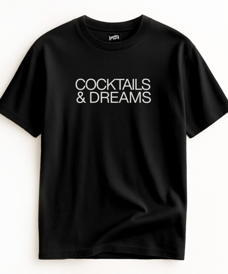 Cocktails & Dreams Oversize Tee