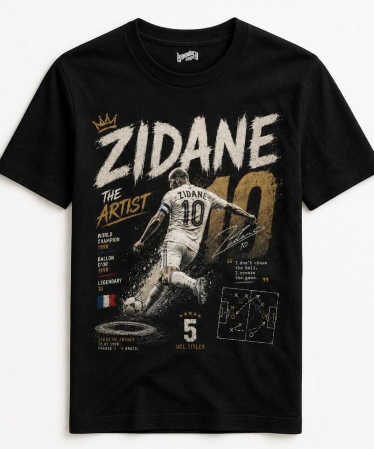 Zidane The Artist T-Shirt