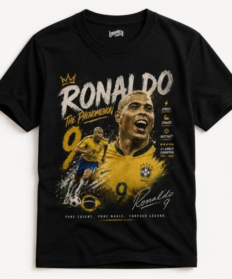 Ronaldo The Phenomenon Football Fans T-Shirt