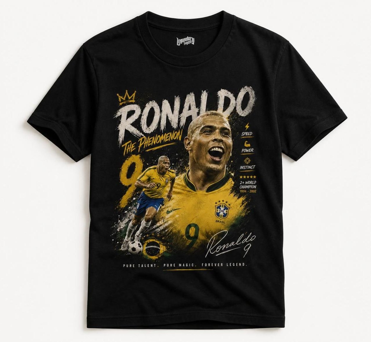 Ronaldo The Phenomenon Football Fans T-Shirt