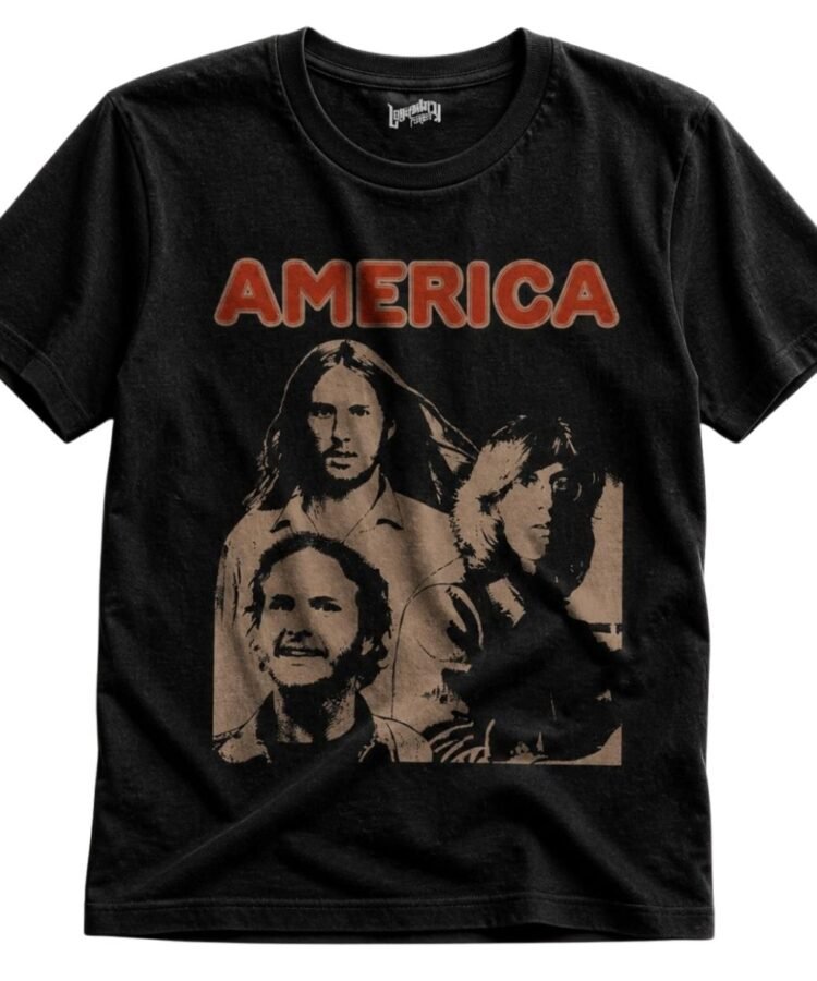 America Rock Band Vintage T-Shirt