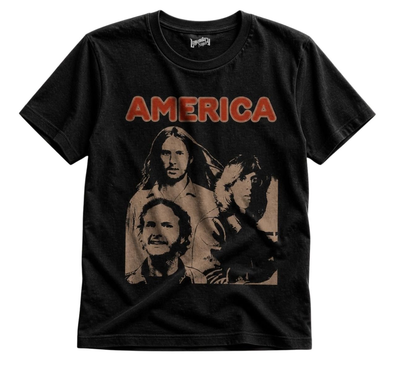 America Rock Band Vintage T-Shirt