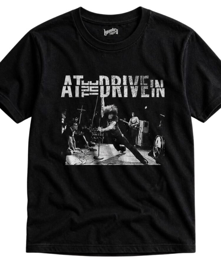 At the Drive-In Live Photo Band T-Shirt