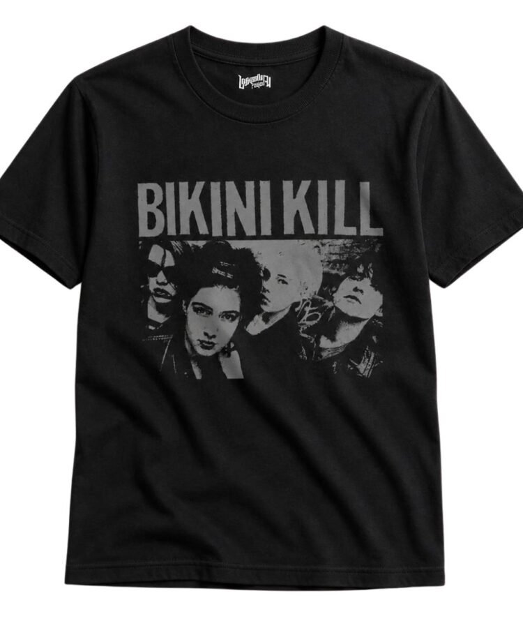 Bikini Kill Band Photo T-Shirt
