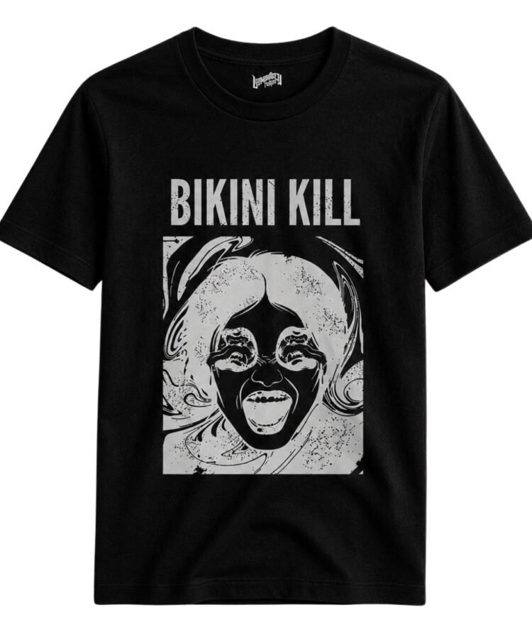 Bikini Kill Portrait Graphic T-Shirt
