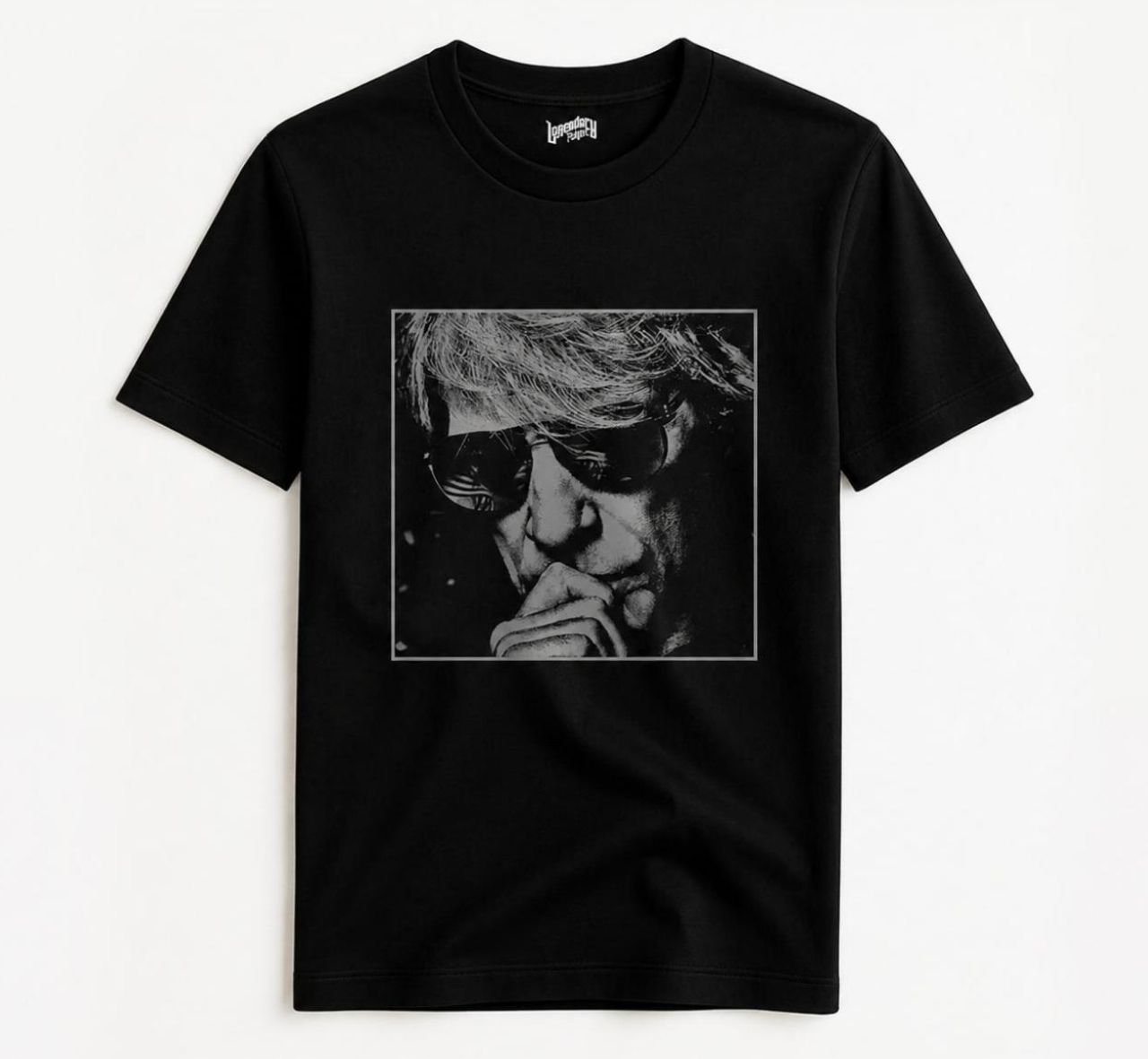 Bon Jovi Monochrome Portrait T-Shirt
