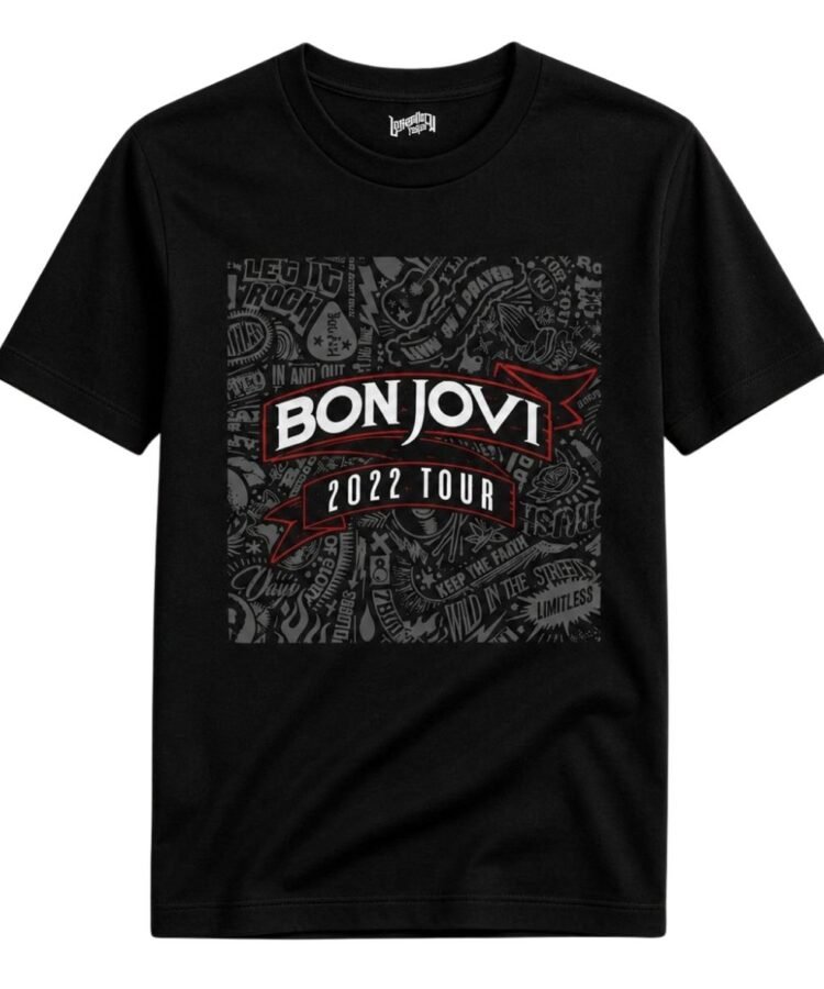 Bon Jovi 2022 Tour Graphic T-Shirt