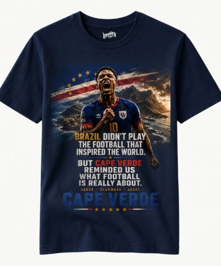 Cape Verde Football Fan T-Shirt
