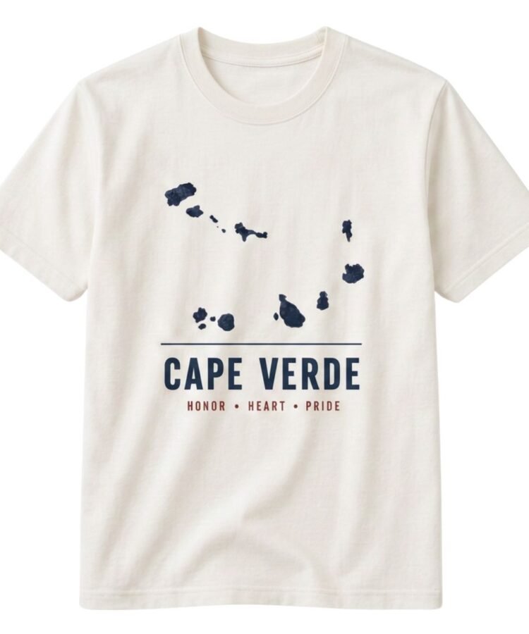 Cape Verde Map T-Shirt